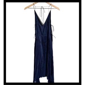 Pucci silk open side dress